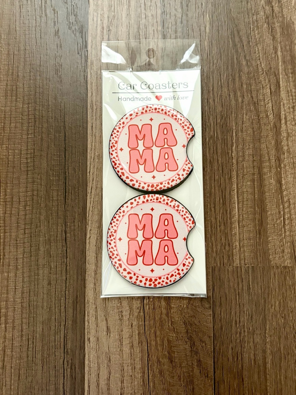 Mama Car Coaster Set